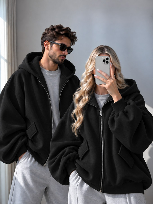 سویشرت خفاشی کرکی فری سایز 50712