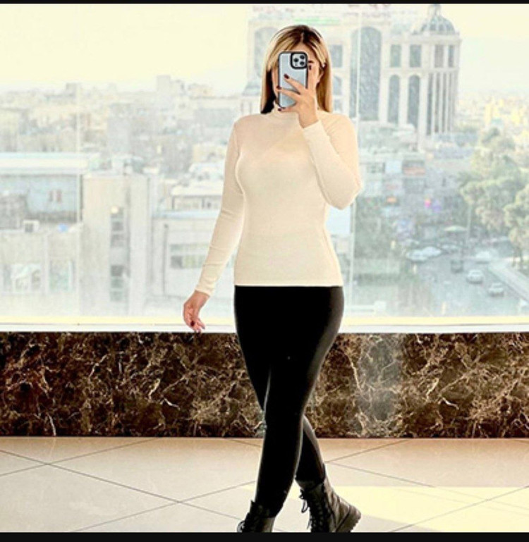بلوز یقه اسکی فانریپ فری سایز